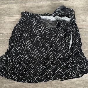LA hearts wrap skirt